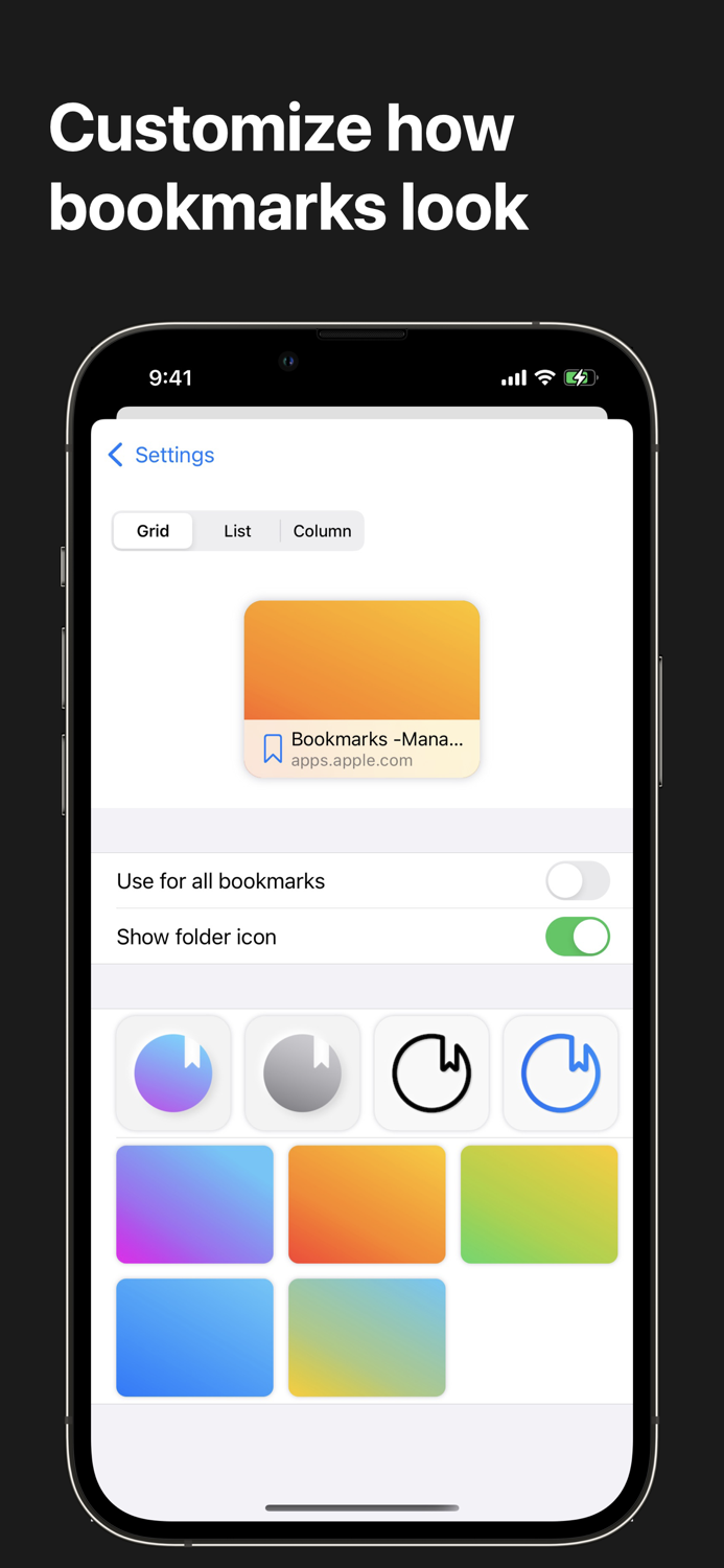 Bookmarks -URL manager