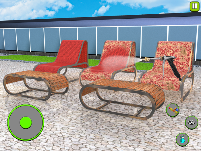 Power Washing Gun Sim Games 3D