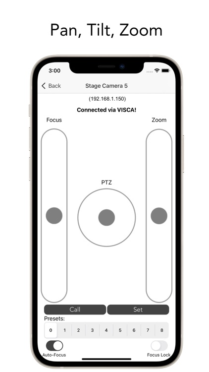 PTZControl by PTZOptics