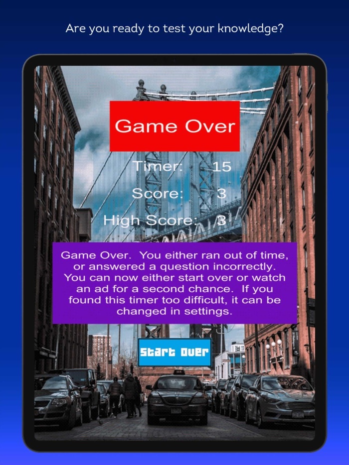 US History Trivia Game