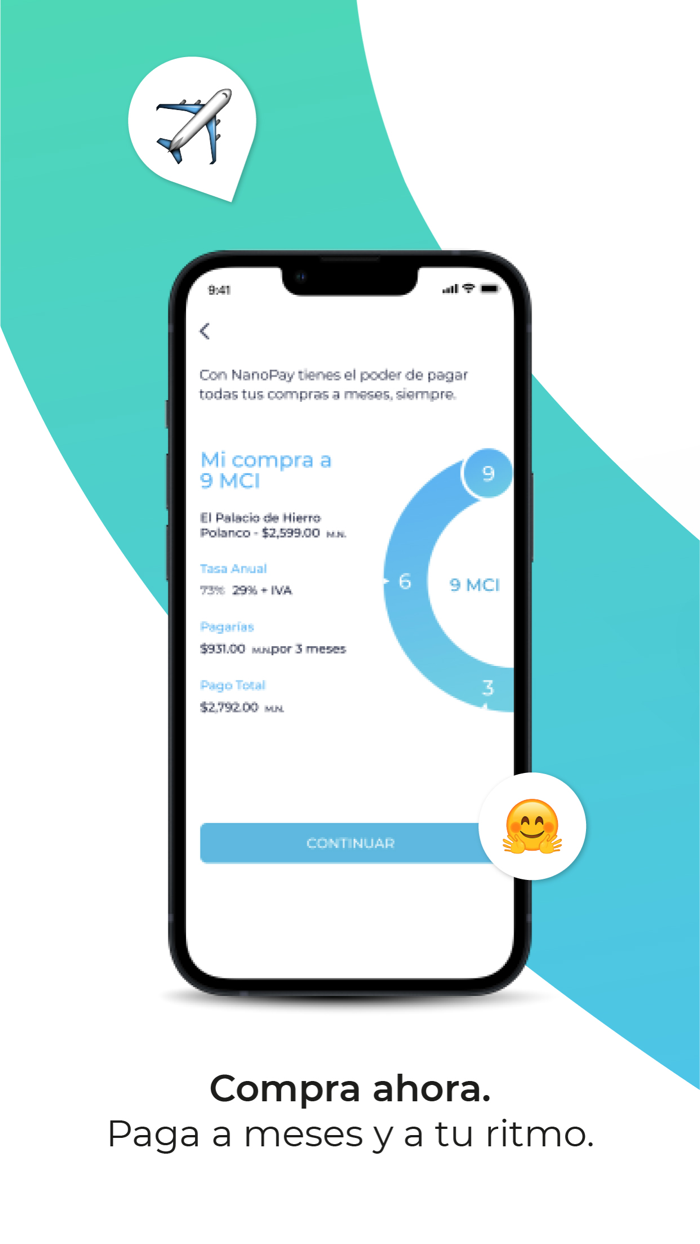 NanoPay-Tarjeta de crédito MSI