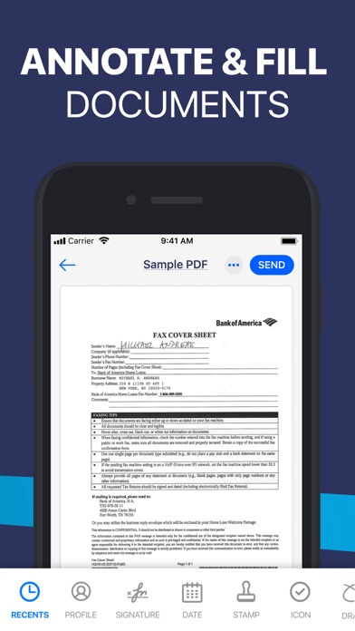 Fill PDF Editor, Signature app Screenshot