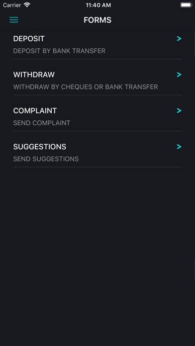 Screenshot #3 pour CFI EGX Trader
