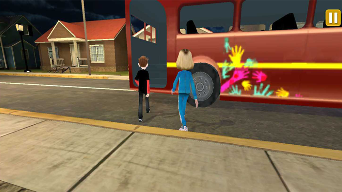 Scary Face Clown 3D Simulator