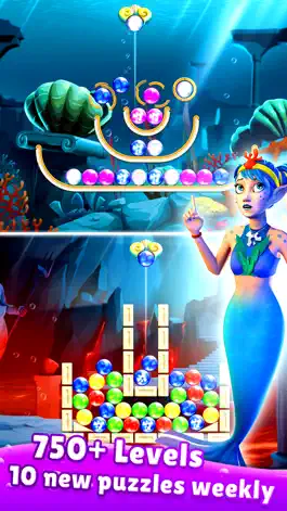 Game screenshot Pearls of Atlantis Match & Pop apk