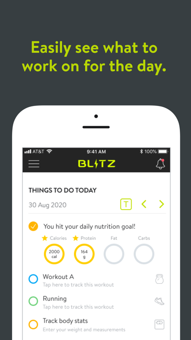 Blitz Training iphone images