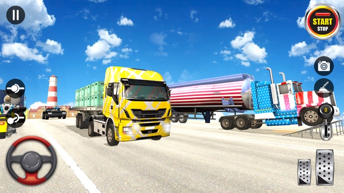 American Truck Driving Game