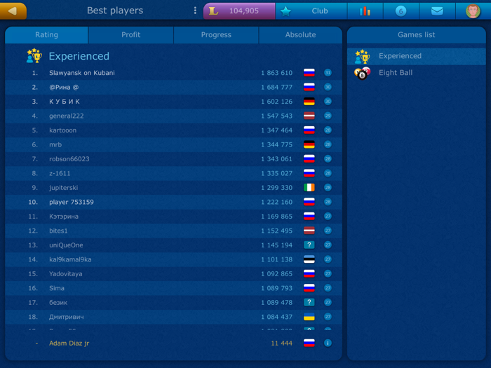 Online Pool LiveGames