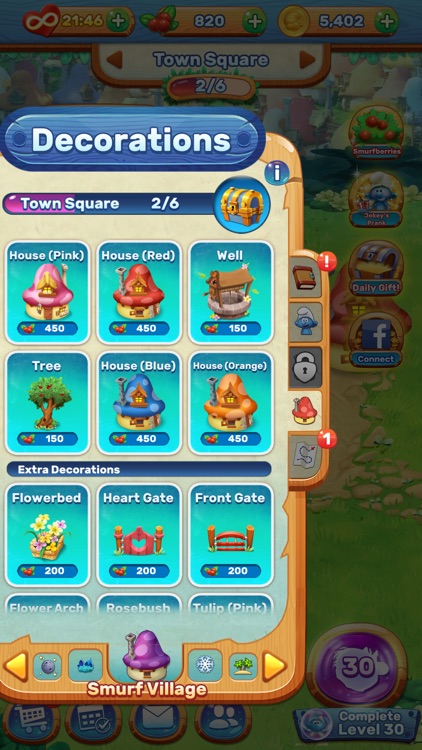 Smurfs Bubble Shooter Game screenshot-4