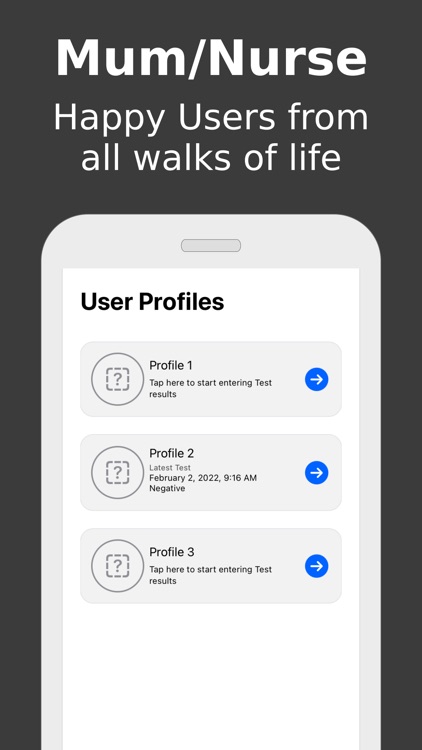 Rapid At-home Test Tracker