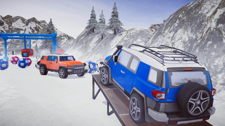 FJ Cruiser Snow Driving Fun