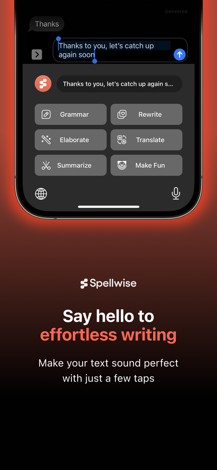 Spellwise — AI Keyboard Writer