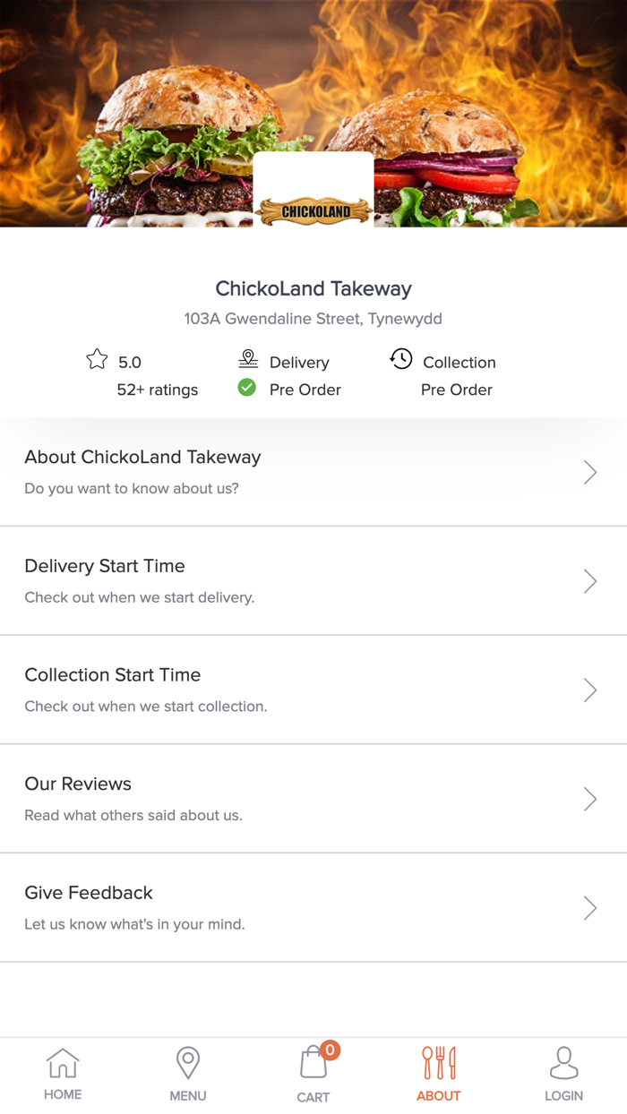 Chicko Land-Order Food Online