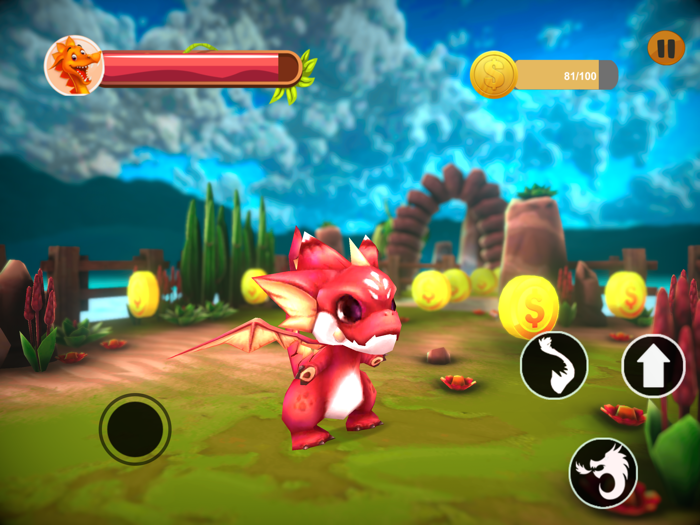 Angry Dragon Land War Story