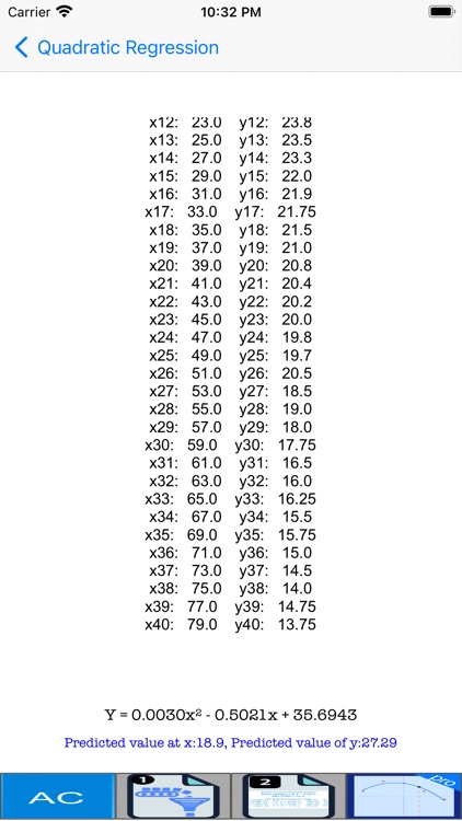 Quadratic Regression Pro screenshot-8