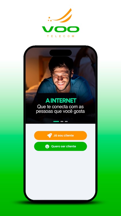 Voo Telecom App do cliente