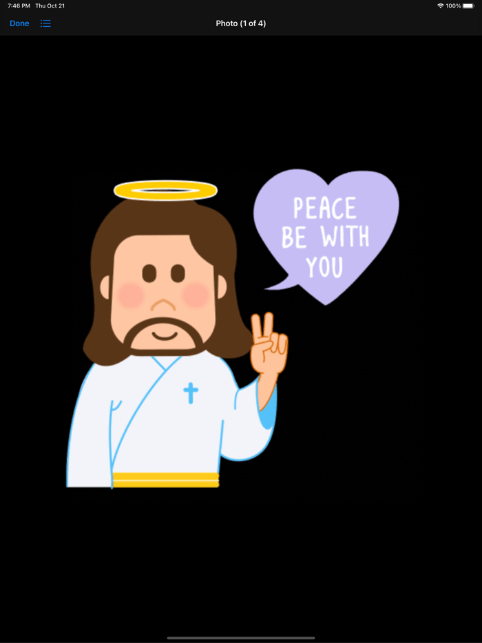Jesus Stickers Animated