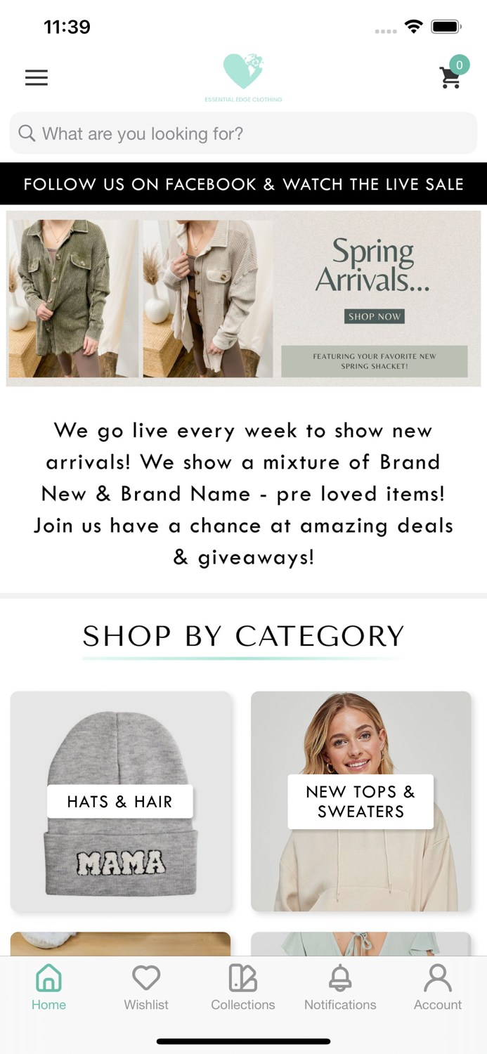 Essential Edge Clothing