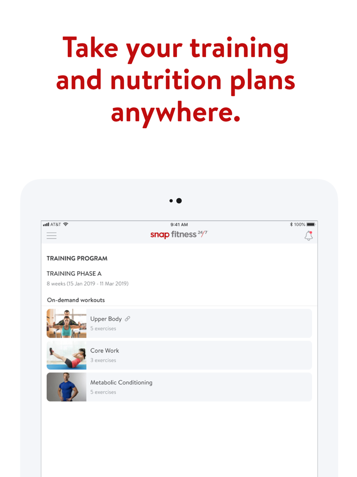 Snap Fitness Charles City App