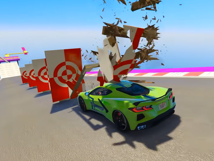 Superhero impossible tracks