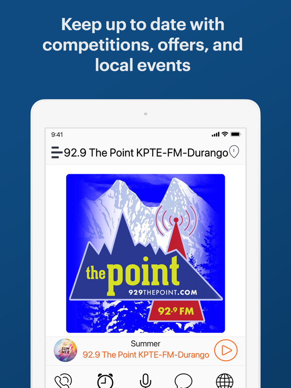 92.9 The Point KPTE-FM-Durango screenshot 3