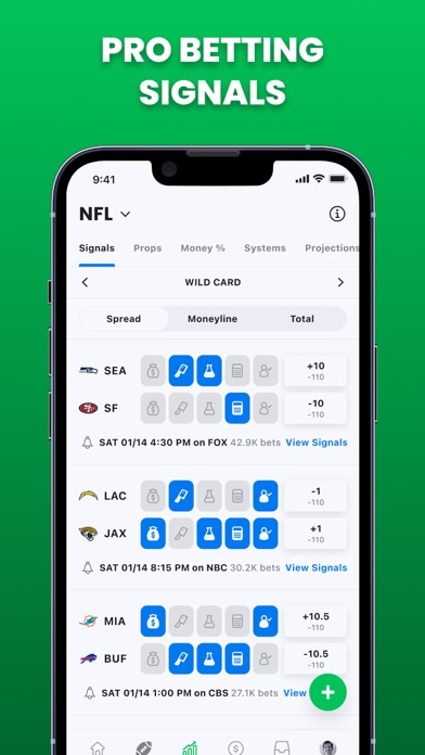 Action Network Sports Betting Screenshot