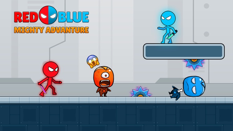 Red & Blue: Mighty Adventure screenshot-4