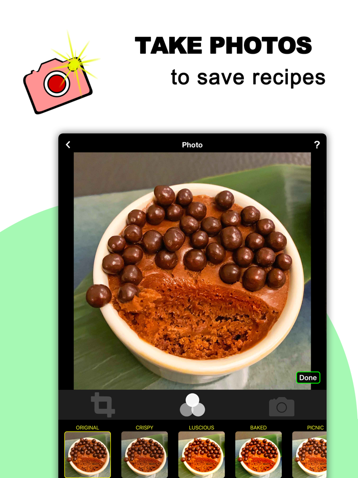 Recipe Selfie Cooking App
