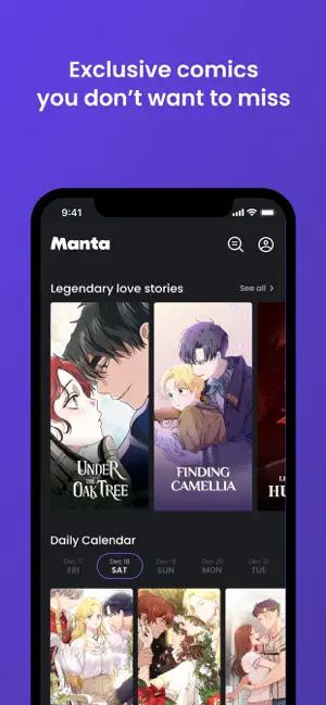 Screenshot 6 Manta: Comics & Graphic Novels iphone