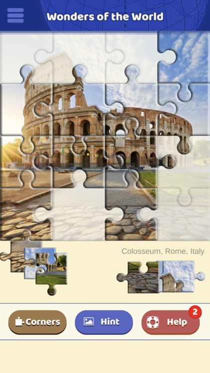 Wonders of the World Puzzle