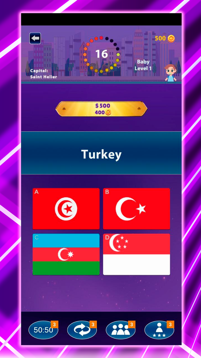 Flags Millionaire - flag quiz