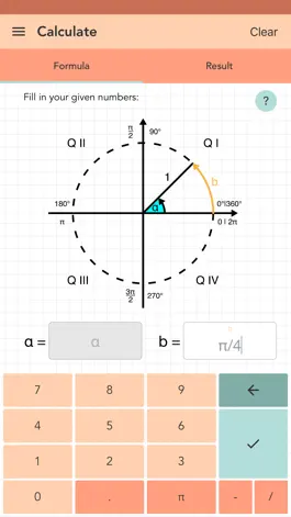 Game screenshot Unit Circle Calculator PRO mod apk