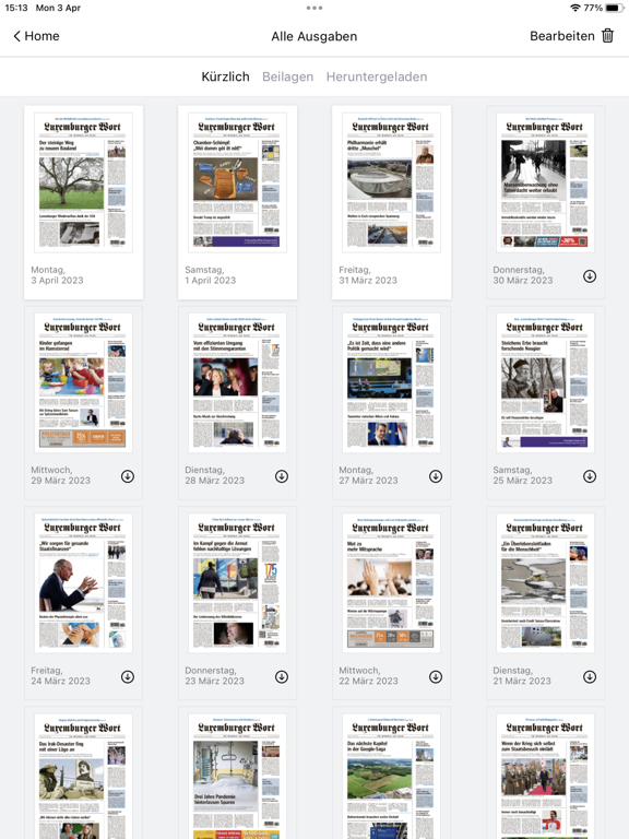 Wort E-Paper screenshot 2