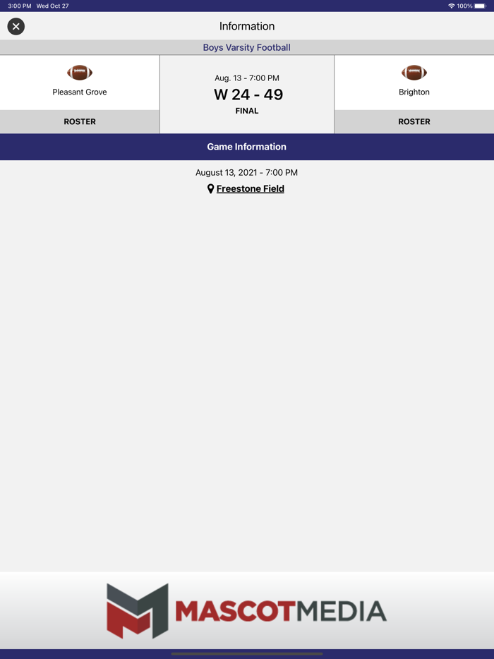 Brighton Bengals Athletics