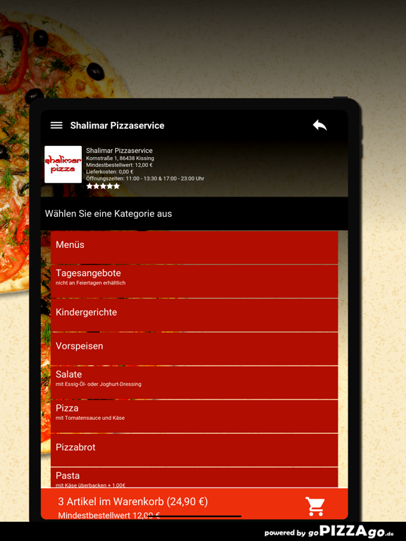 Shalimar Pizzaservice Kissing screenshot 8