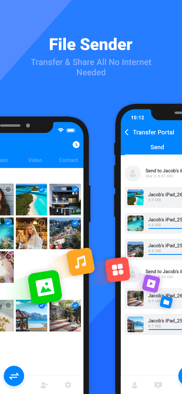 File Sender - Share  Transfer