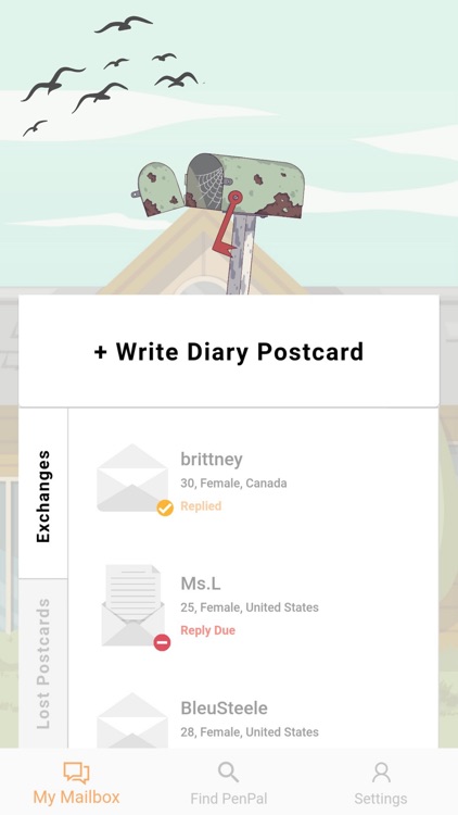 Online PenPals : GoLetters