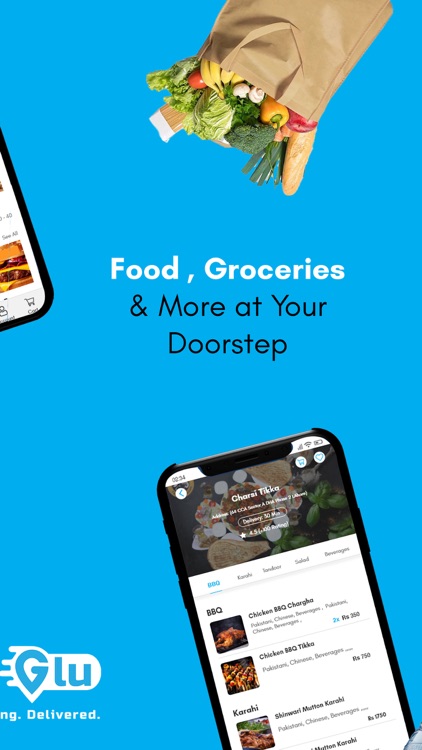 MyGlu: Food & Grocery Delivery