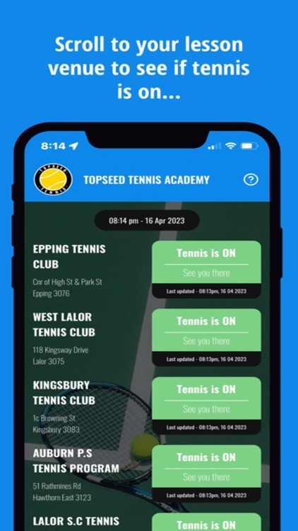 Topseed Tennis