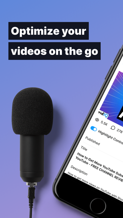 vidIQ for YouTube screenshot 4