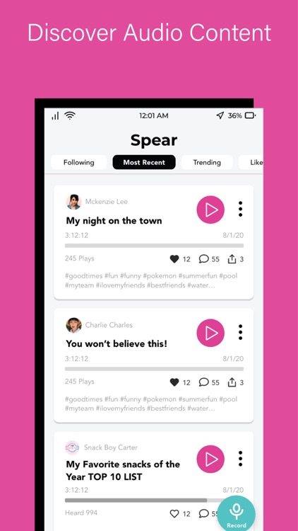 SpearApp screenshot-3