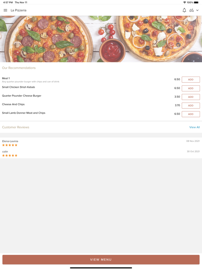 La Pizzeria Sittingbourne