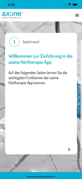 Game screenshot axone Hörtherapie apk