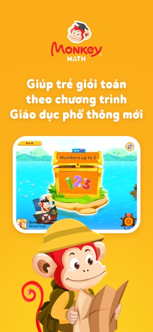 Monkey Math: Học toán cho b‪é‬