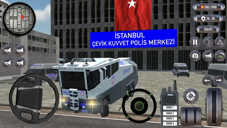 Toma Çevik Kuvvet Polis