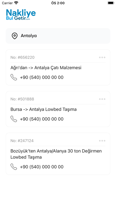 Nakliye Bul Getir screenshot 2