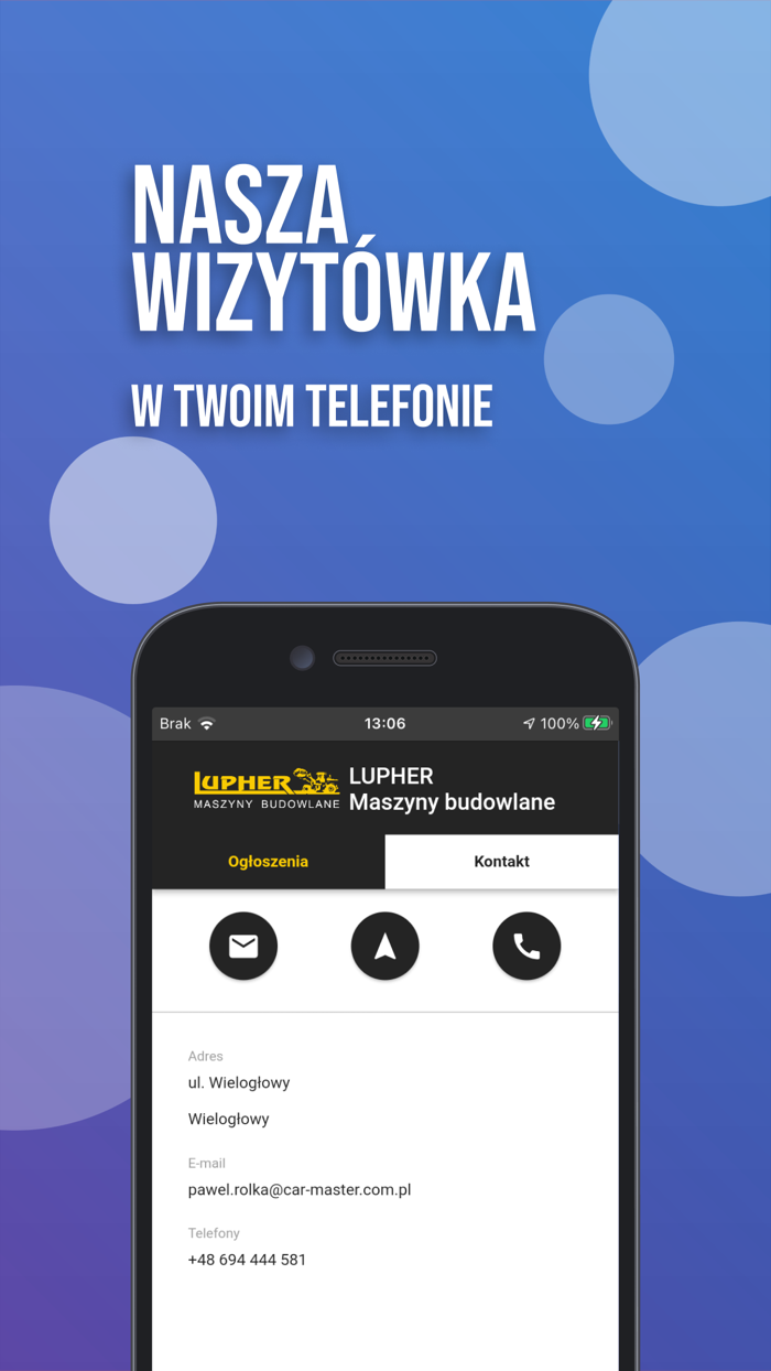 Lupher - maszyny budowlane