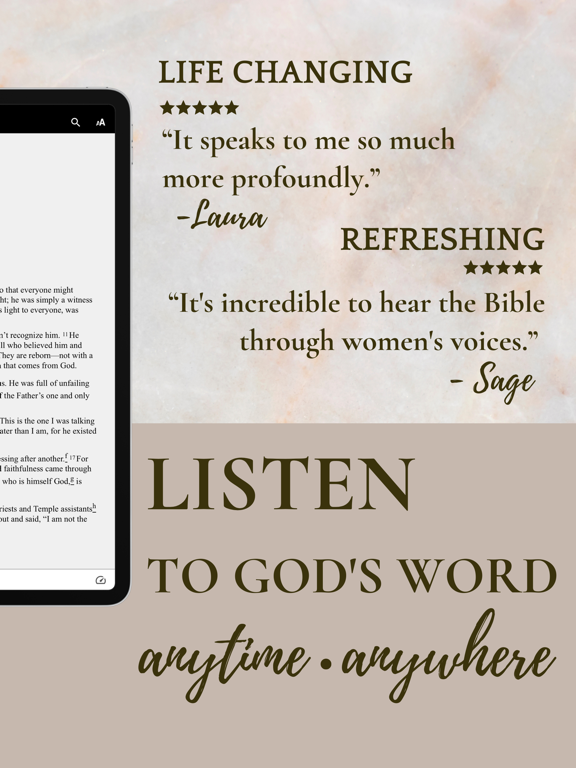 her.BIBLE Women's Audio Bible screenshot 2