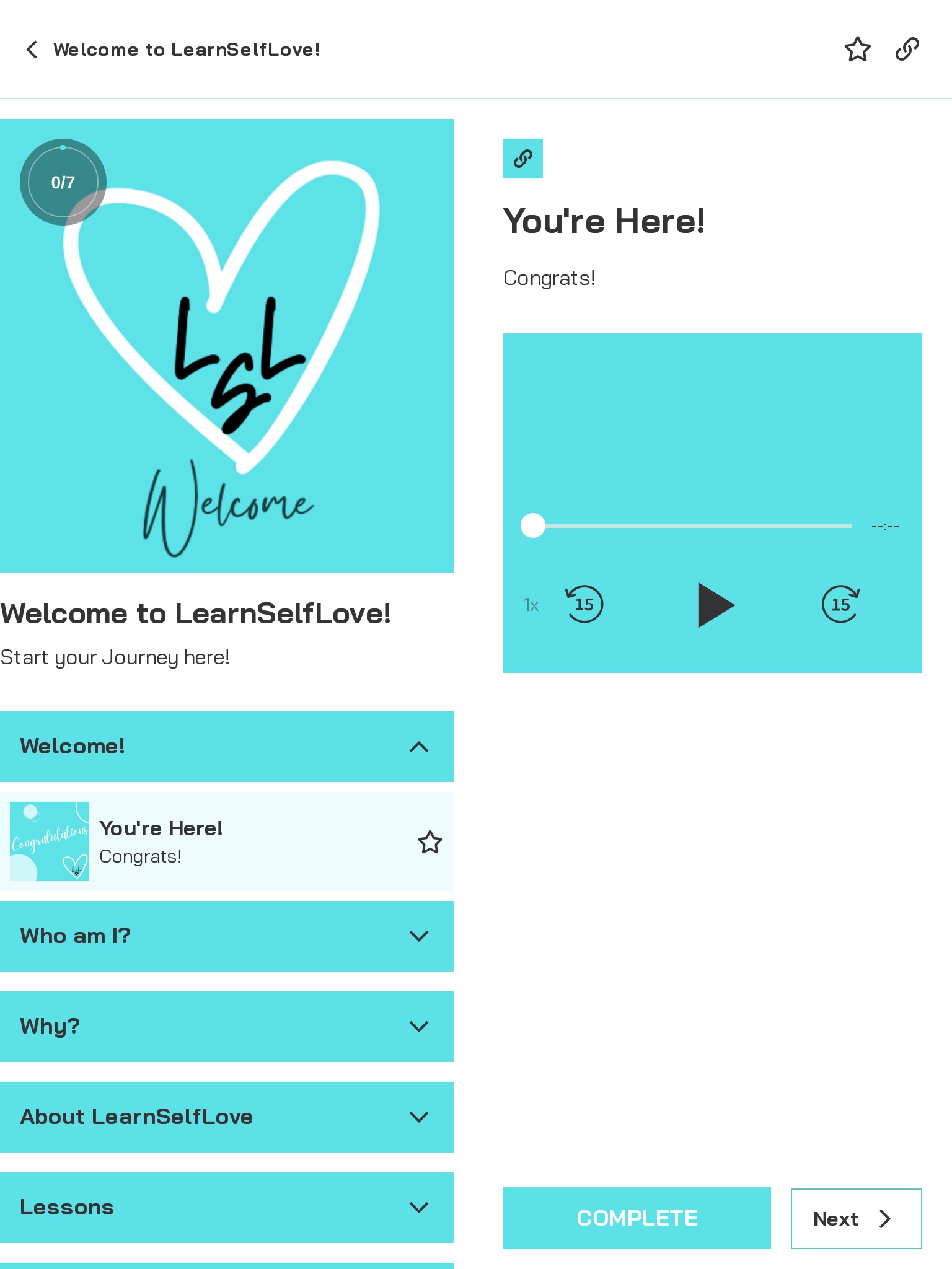 LearnSelfLove screenshot 2