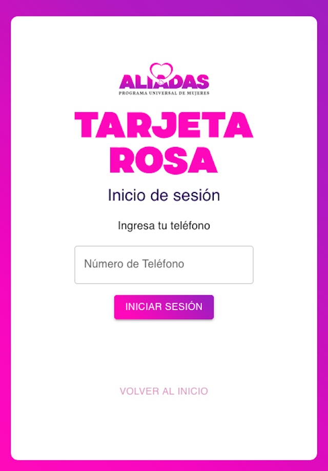 Tarjeta Rosa screenshot 2